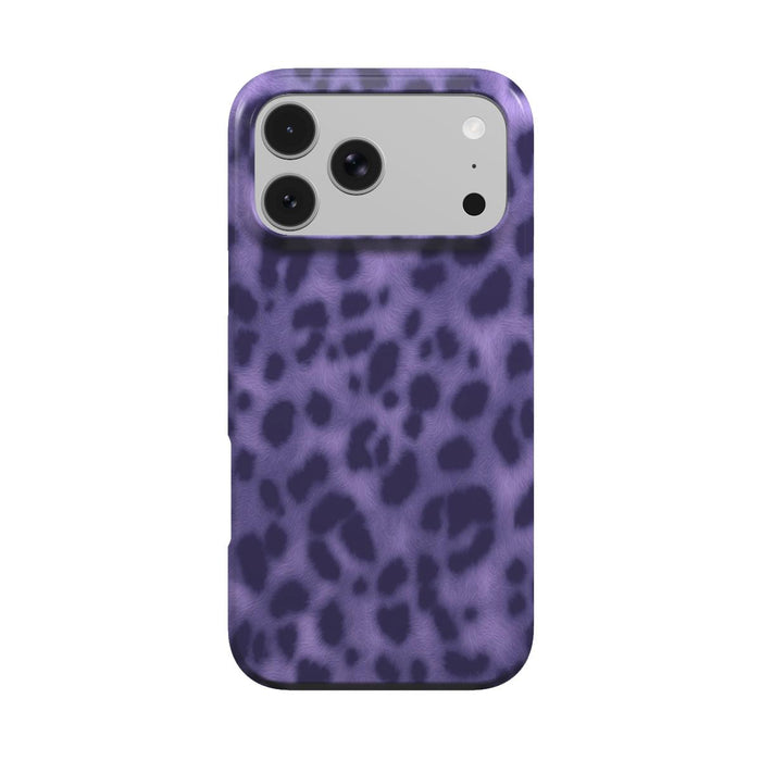 Wildcat | Purple Leopard Fur Texture MagSafe iPhone Case