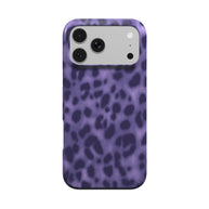 Wildcat | Purple Leopard Fur Texture MagSafe iPhone Case