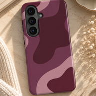 Garnet | Burgundy Abstract Magnetic Samsung Galaxy Case