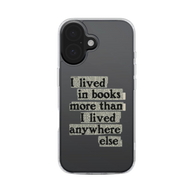 Between Pages | Book Lover Quote Clear iPhone & Samsung Case