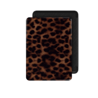 Ombra | Classic Brown Leopard Fur Print Kindle Folio Case
