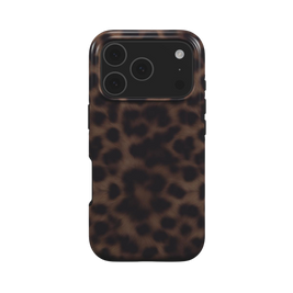 Ombra | Dark Leopard Fur Texture MagSafe iPhone Case