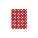 Soda Pop | Cherry Red White Polka Dot iPad Case with Apple Pencil Holder