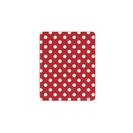 Soda Pop | Cherry Red White Polka Dot iPad Case with Apple Pencil Holder