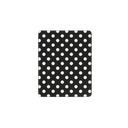 Ballroom | Black Cream Polka Dot iPad Case with Apple Pencil Holder