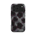Noir Petals | Dark Purple Watercolor Floral MagSafe iPhone Case