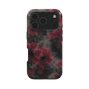 Crimson Eclipse | Dark Red Floral Gothic MagSafe iPhone Case