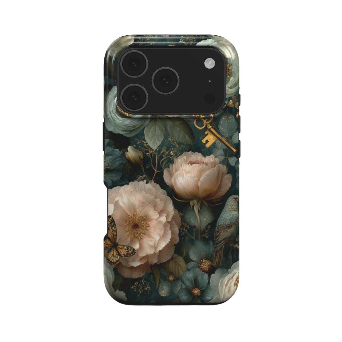The Keeper's Key | Dark Botanical Secret Garden MagSafe iPhone Case
