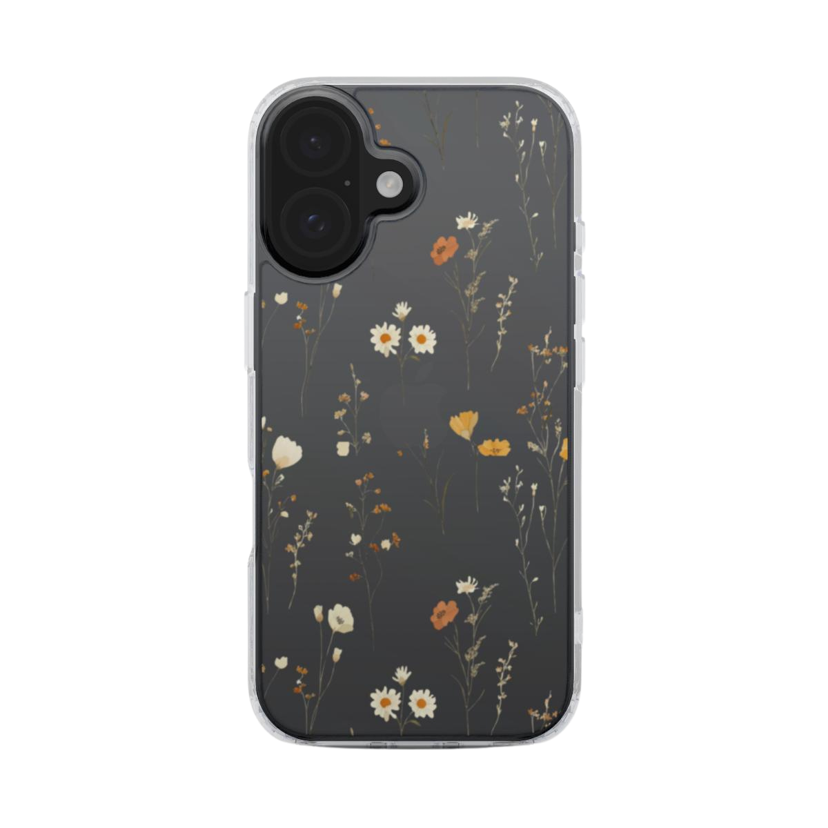 Meadow Walk | Pressed Wildflower Botanical Clear iPhone & Samsung Case