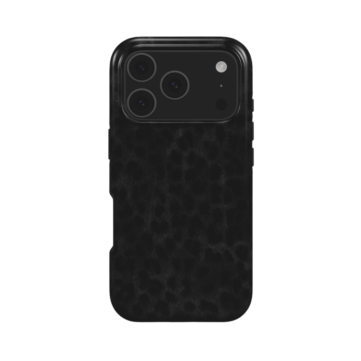 Midnight Panther | Black Leopard Print Dark Aesthetic MagSafe iPhone Case