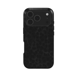 Midnight Panther | Black Leopard Print Dark Aesthetic MagSafe iPhone Case