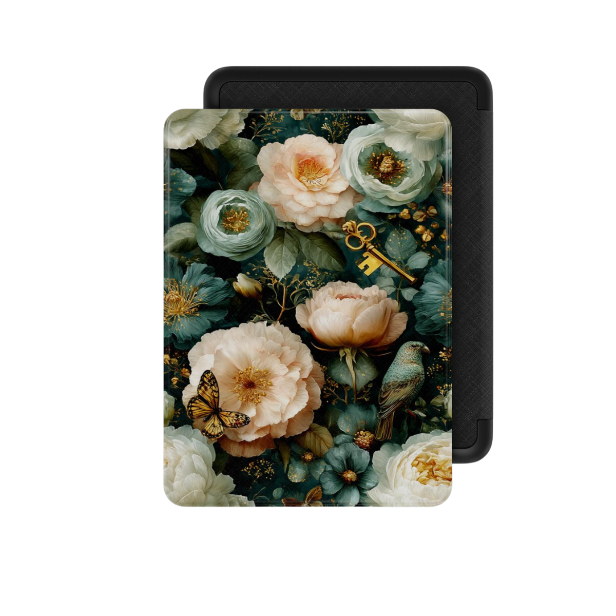 The Keeper's Key | Dark Botanical Secret Garden Kindle Folio Case