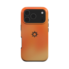 Sahara | Sunset Orange Sun Symbol MagSafe iPhone Case