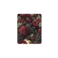 Baroque Harvest | Dark Floral Fruit Still Life iPad Case with Apple Pencil Holder