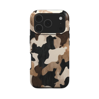 Desert Camo | Brown Earth Tone Camouflage MagSafe iPhone Case