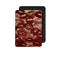 Velvet Kiss | Dark Red Lipstick Print Kindle Folio Case