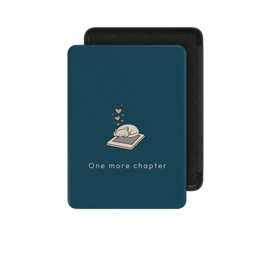 Chapter Nine | Sleeping Cat Teal Kindle Folio Case