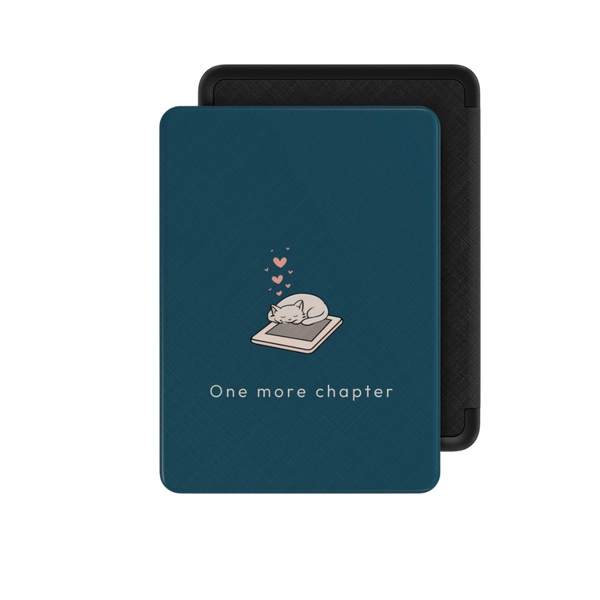 Chapter Nine | Sleeping Cat Teal Kindle Folio Case