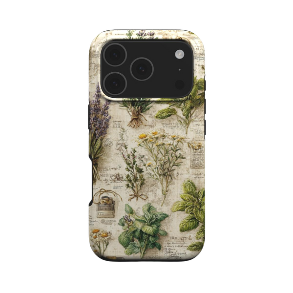 Herbaria | Vintage Botanical Illustration MagSafe iPhone Case