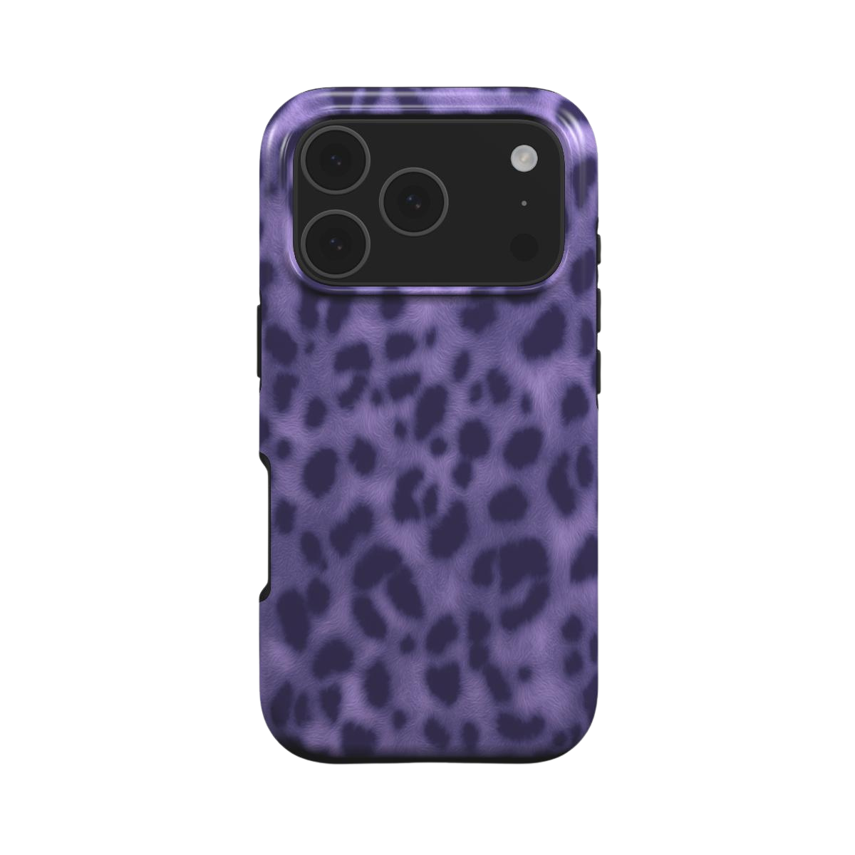 Wildcat | Purple Leopard Fur Texture MagSafe iPhone Case