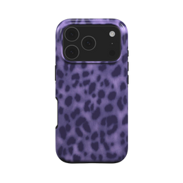 Wildcat | Purple Leopard Fur Texture MagSafe iPhone Case