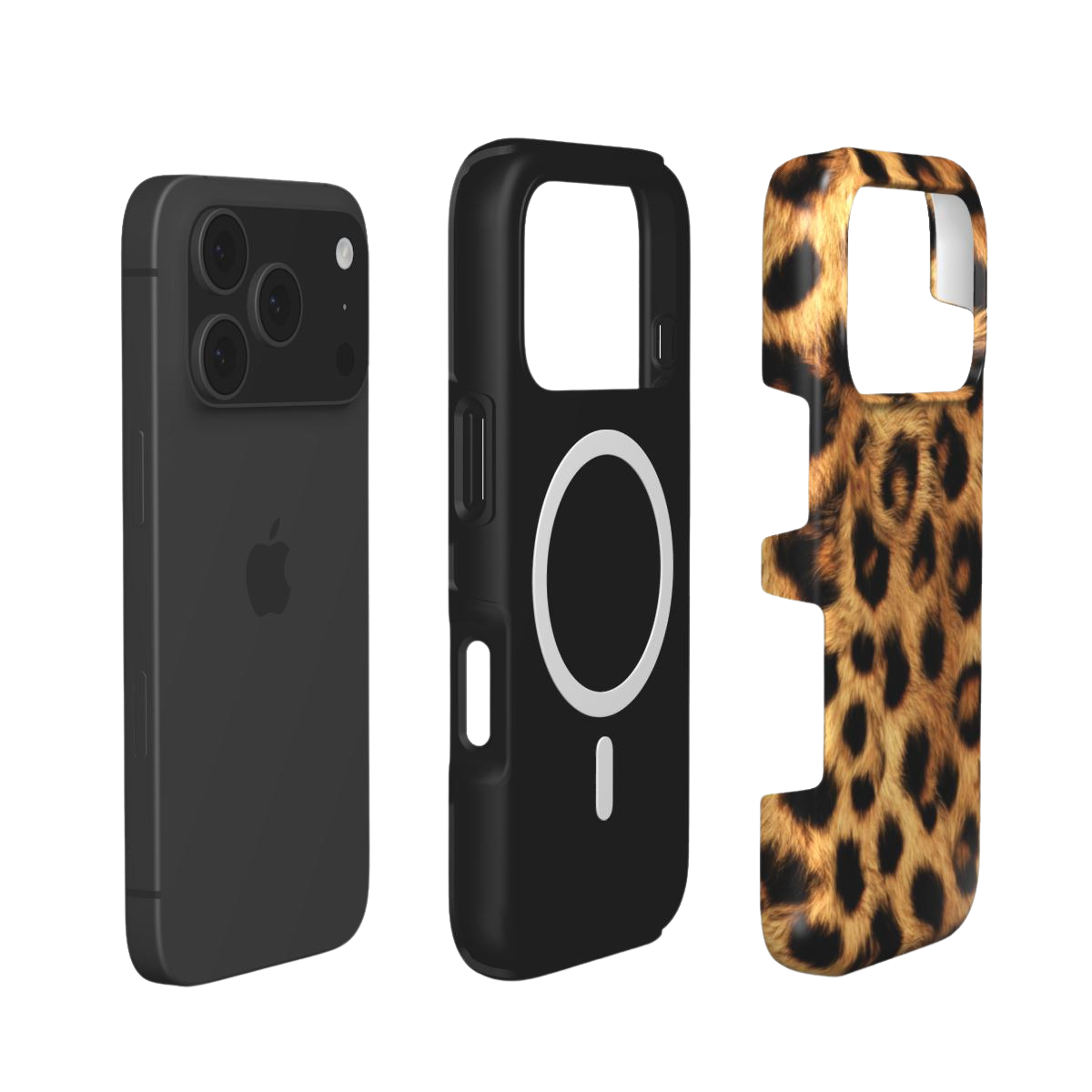 Felina | Realistic Leopard Fur Print MagSafe iPhone Case