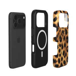 Felina | Realistic Leopard Fur Print MagSafe iPhone Case