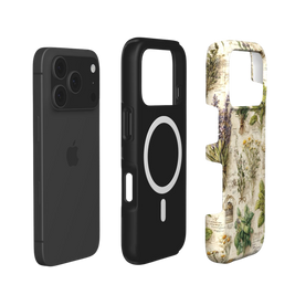Herbaria | Vintage Botanical Illustration MagSafe iPhone Case