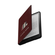 Do Not Disturb | Burgundy Bookshelf Emotionally Unavailable Kindle Folio Case