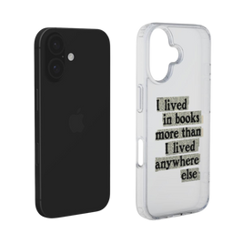 Between Pages | Book Lover Quote Clear iPhone & Samsung Case