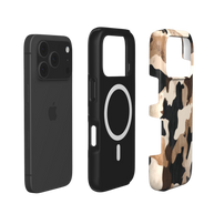 Desert Camo | Brown Earth Tone Camouflage MagSafe iPhone Case