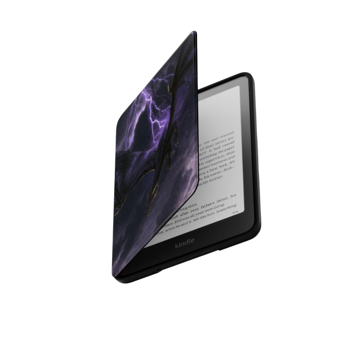 Skybreaker | Lightning Dragon Dark Fantasy Kindle Folio Case