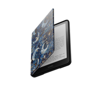 Celestial Mosaic | Moon & Stars Stained Glass Kindle Folio Case