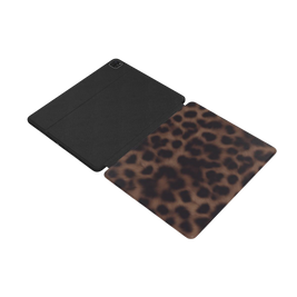 Ombra | iPad-Hülle mit dunklem Leopardenfell-Textur