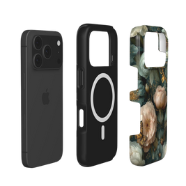 The Keeper's Key | Dark Botanical Secret Garden MagSafe iPhone Case