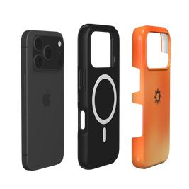 Sahara | Sunset Orange Sun Symbol MagSafe iPhone Case