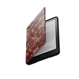 Velvet Kiss | Dark Red Lipstick Print Kindle Folio Case