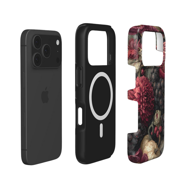Baroque Harvest | Dark Botanical Still Life MagSafe iPhone Case