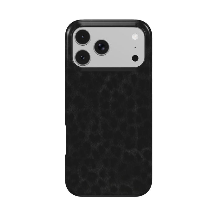Midnight Panther | Black Leopard Print Dark Aesthetic MagSafe iPhone Case