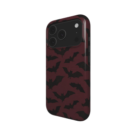 Noctis | Dark Burgundy Bat Gothic MagSafe iPhone Case