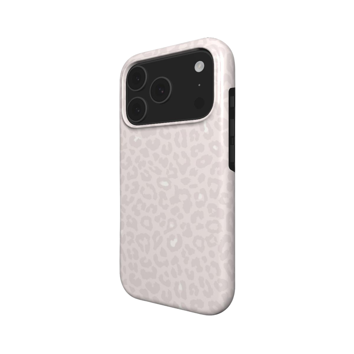 Nude Spots | Blush Pink Leopard Print Minimal MagSafe iPhone Case