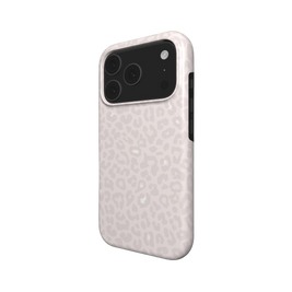 Nude Spots | Blush Pink Leopard Print Minimal MagSafe iPhone Case