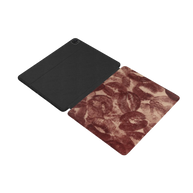 Velvet Kiss | Lipstick Kiss Print Vegan Leather iPad Case