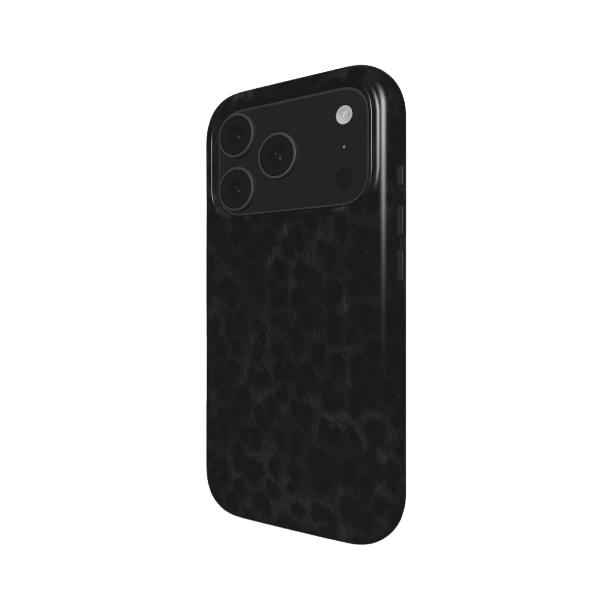 Midnight Panther | Black Leopard Print Dark Aesthetic MagSafe iPhone Case