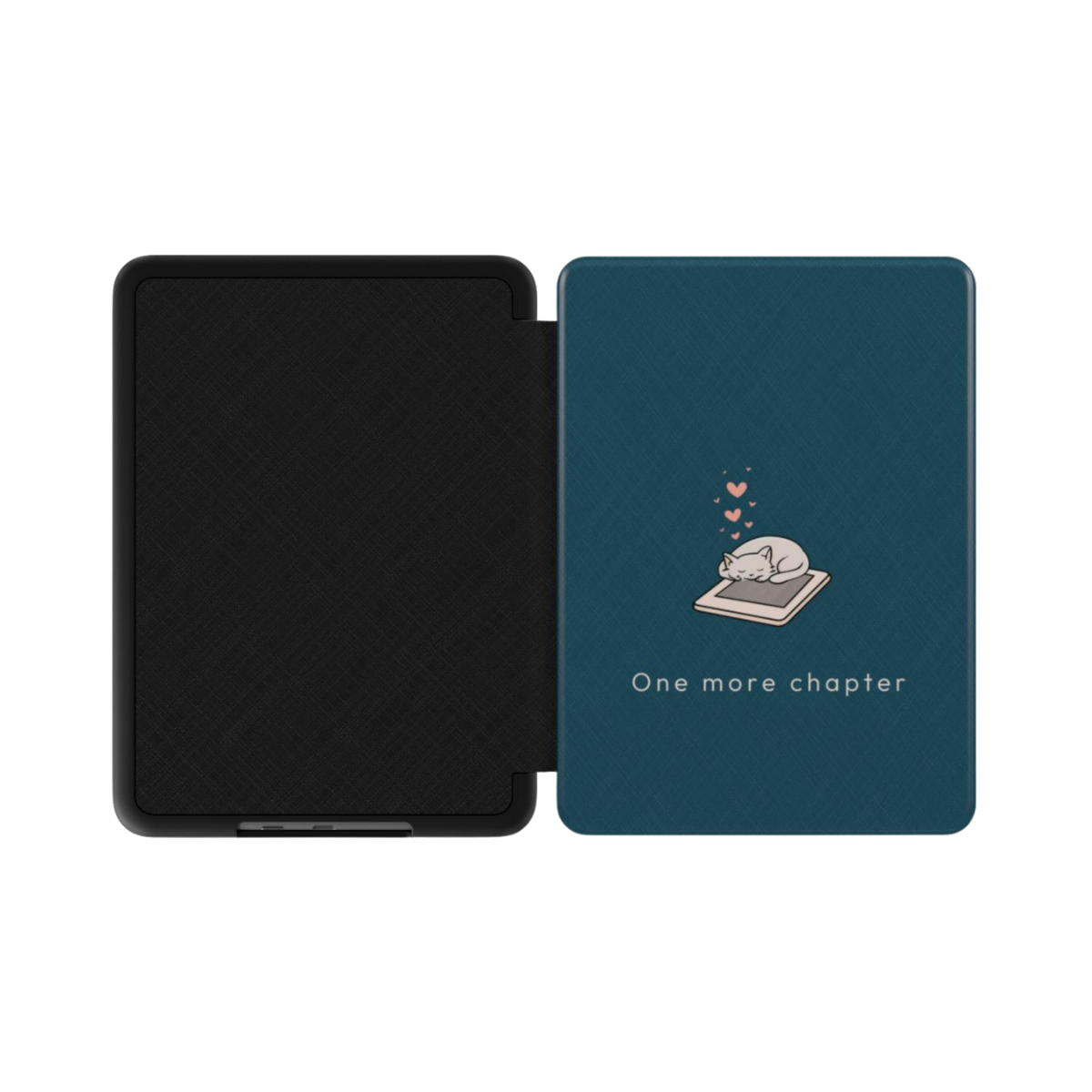 Chapter Nine | Sleeping Cat Teal Kindle Folio Case