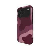 Granatrot | Burgundy Camo Abstract MagSafe iPhone Case
