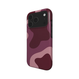 Granatrot | Burgundy Camo Abstract MagSafe iPhone Case