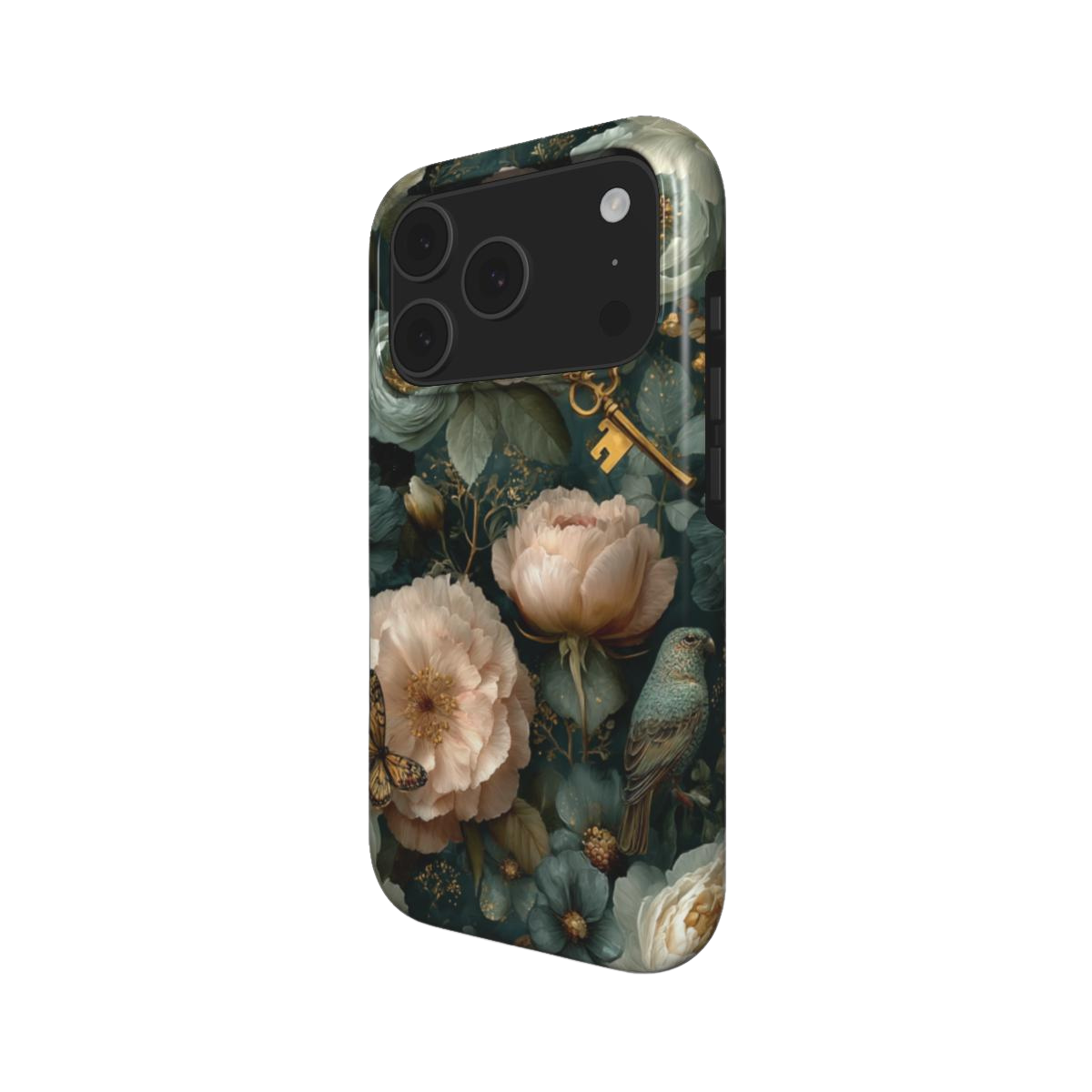 The Keeper's Key | Dark Botanical Secret Garden MagSafe iPhone Case