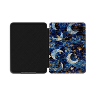 Celestial Mosaic | Moon & Stars Stained Glass Kindle Folio Case