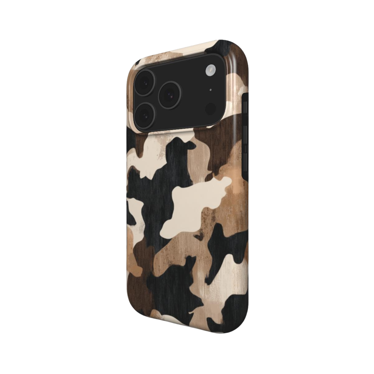 Desert Camo | Brown Earth Tone Camouflage MagSafe iPhone Case